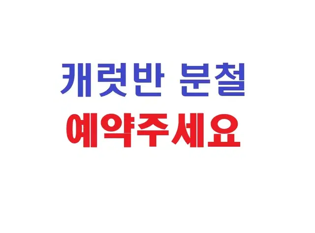 명호 캐럿반 분철