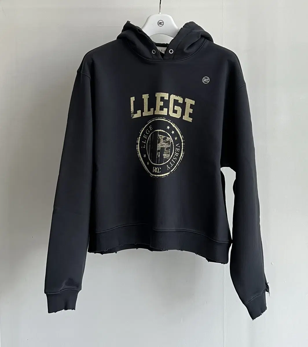 Recto Unisex llege dis Hooded Charcoal