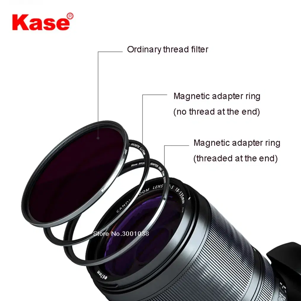 KASE 67mm 마그네틱 필터 어댑터링 (새상품)