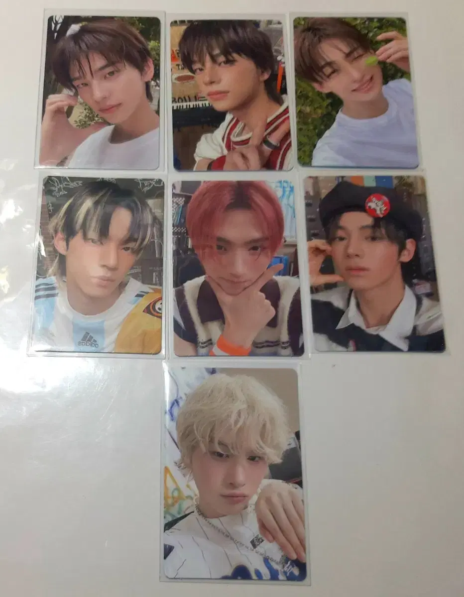 Tours Summer Beat Photo Card Shin U Dohoon youngjae jihoon Han Jin Kyungmin