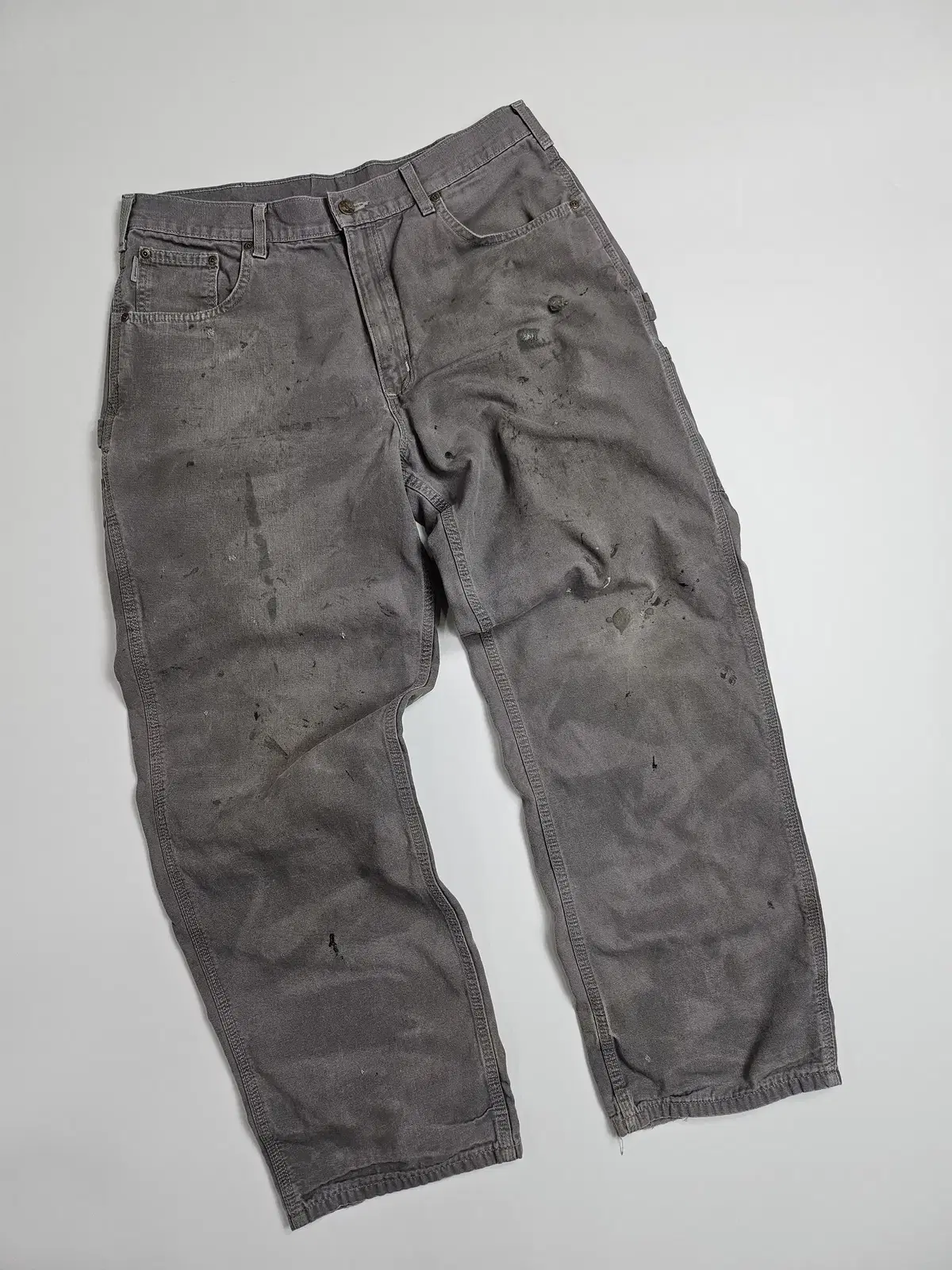 Calhart Gray Carpenter Pants (36x32) / 8097