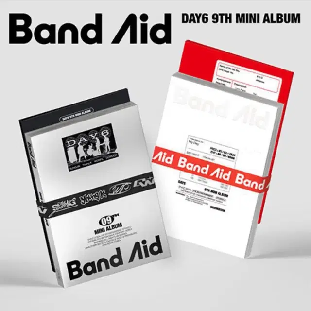 2장가격/데이식스 BANDAID 미개봉 앨범 세트(한정포스터+포토북증정)