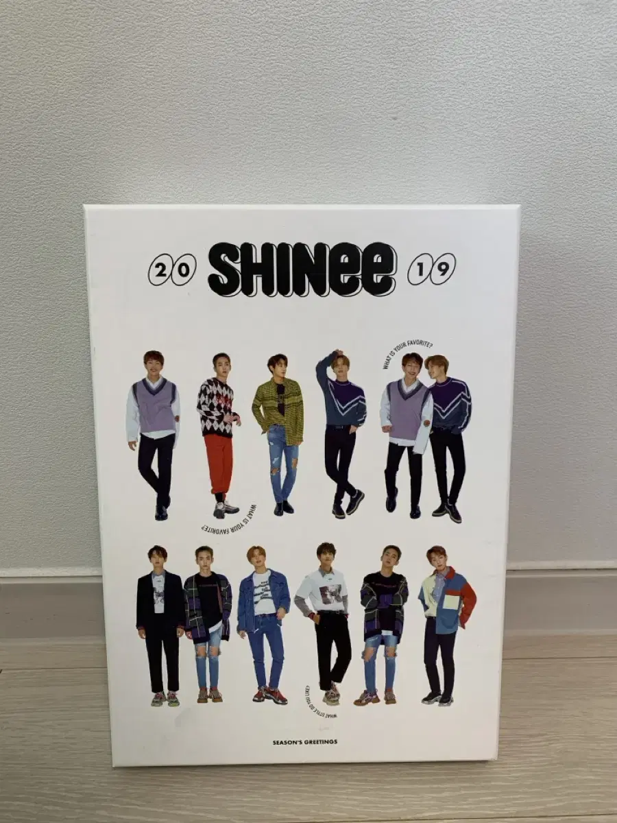 Shinee's Season's Greetings for 2019