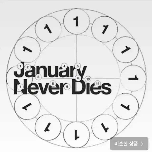 [미개봉] 바밍타이거 앨범 January Never Dies