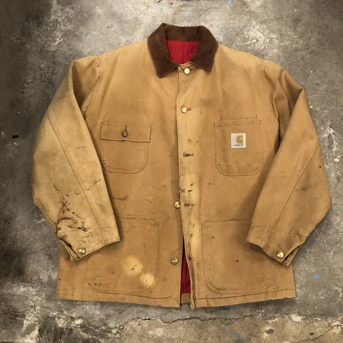 80s Carhartt USA - XL (105)