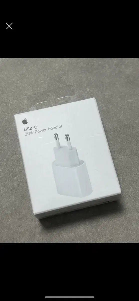 아이폰 20w USB-C 어댑터 새상품