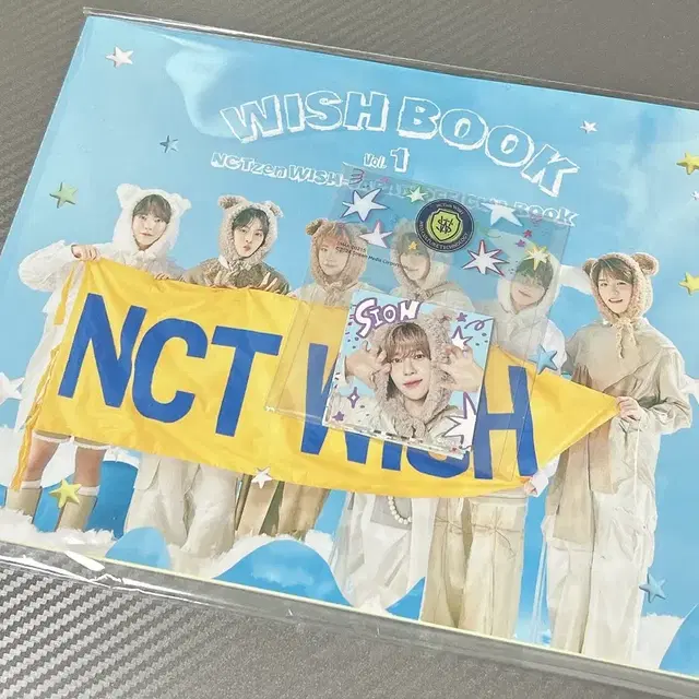 NCT WISH 엔시티위시 위시 일본 팬클럽 회지 위시북 오피셜북 씰