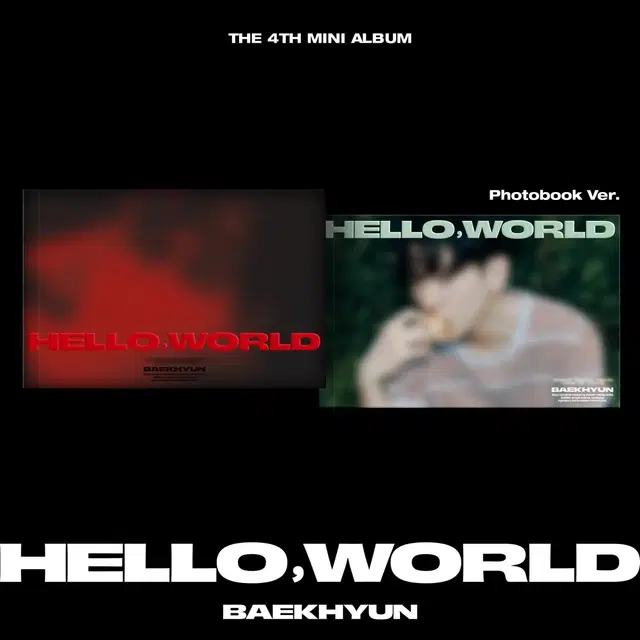 백현 Hello, World 미개봉 앨범