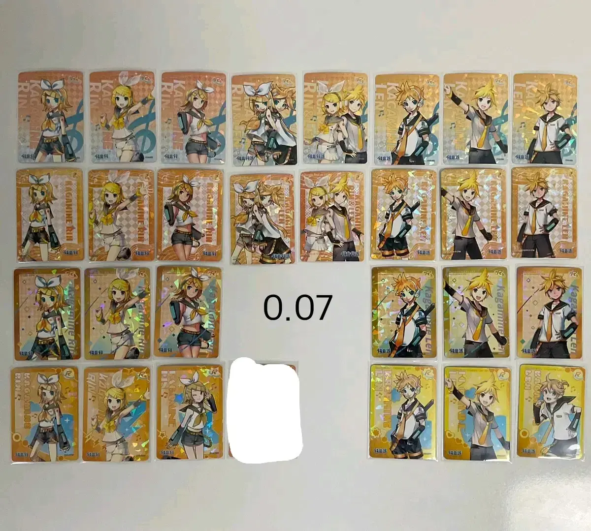 (Largest quantity)Kagamine Rin ren kard