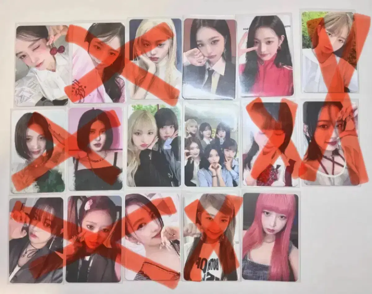 ive photocard sell wonyoung lay yujin leeseo buncheol switchmine eleven i.m.