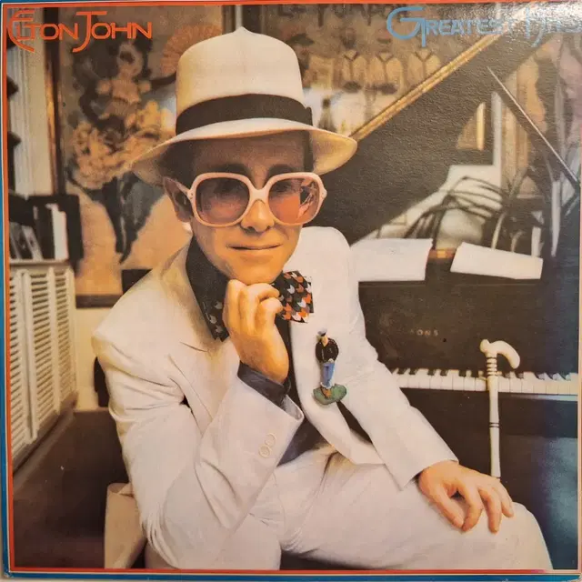 국내라이센스반/Elton John - Greatest Hits LP