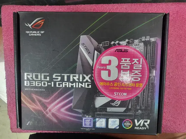 [lASUS]B360-I GAMING ITX+I5 9400+동판쿨러