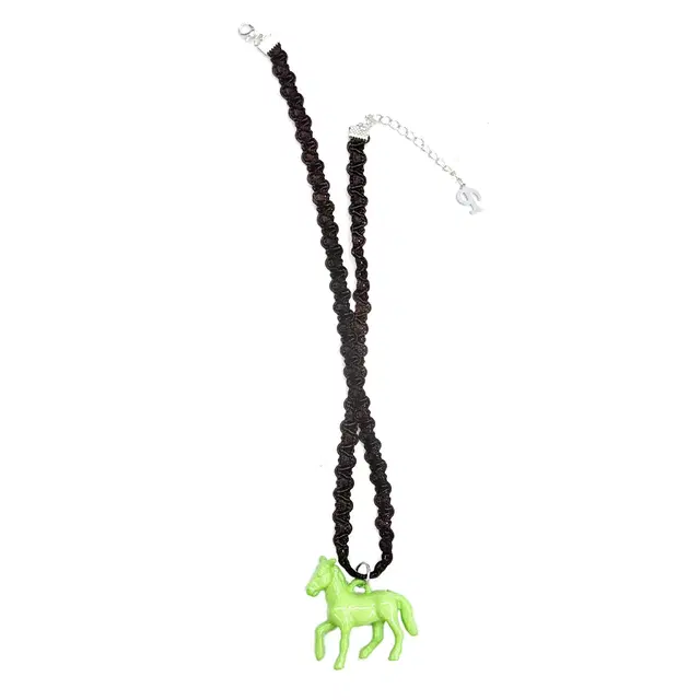 pinonpippi Horse pendant necklace(새상품)