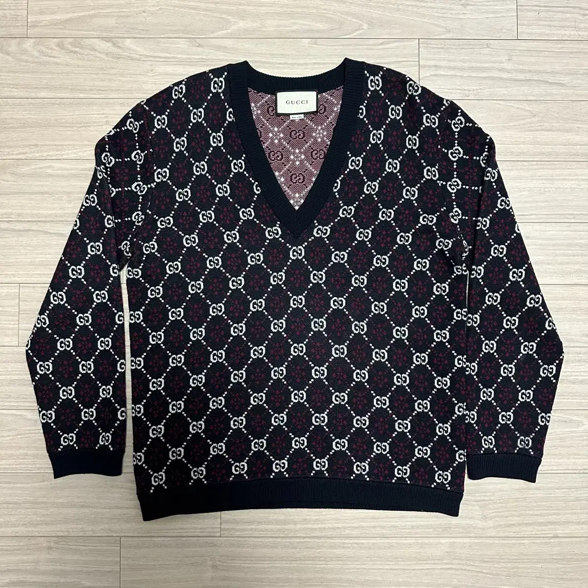 [L] Gucci Dia Jacquard Knit