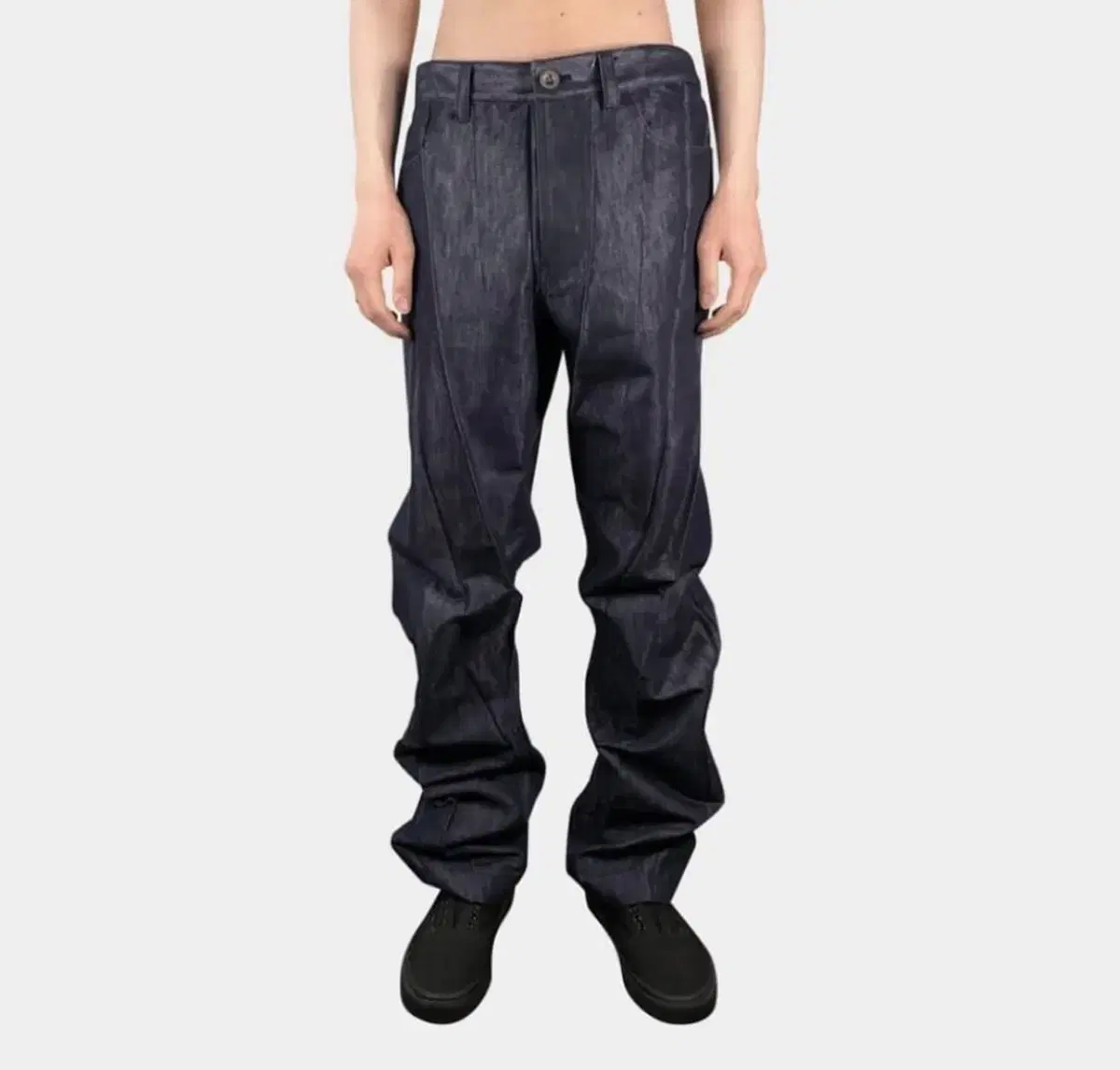 Issey Miyake Pleated Denim 20SS