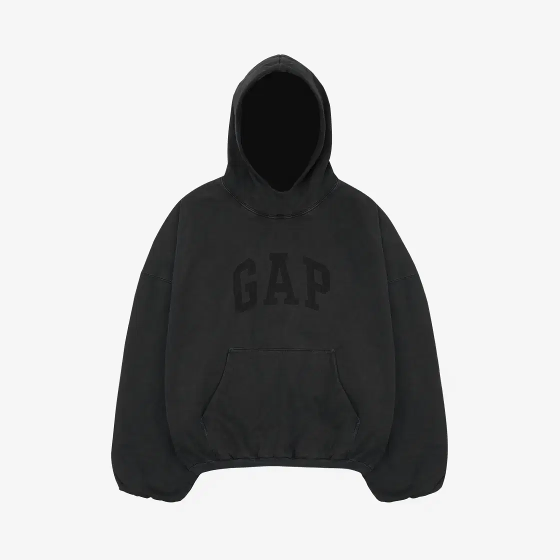 [S] e.ji Gap Balenciaga Dove Hoodie Washed Black