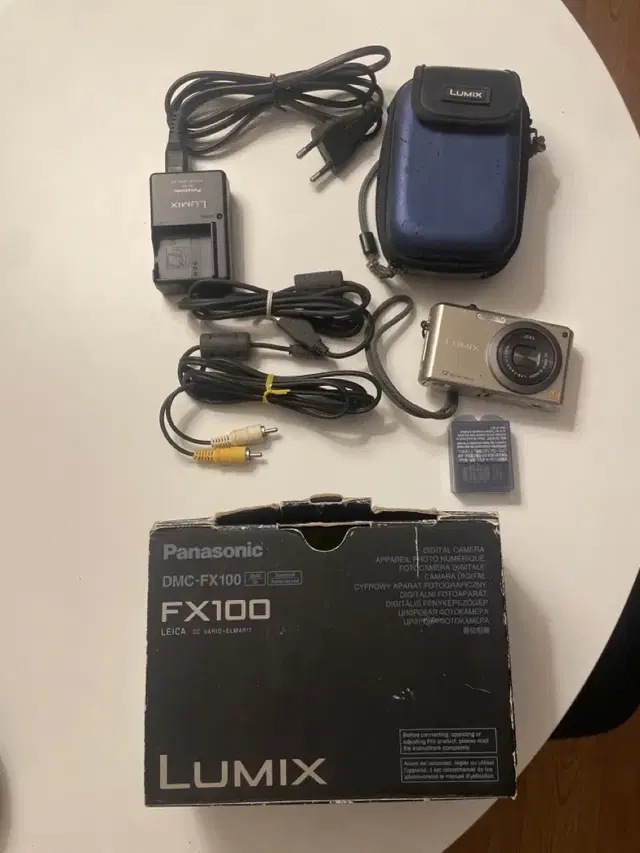 Lumix fx100 디지털카메라 풀박스