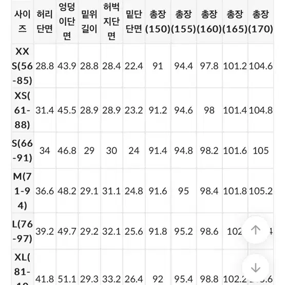 고고싱 청바지