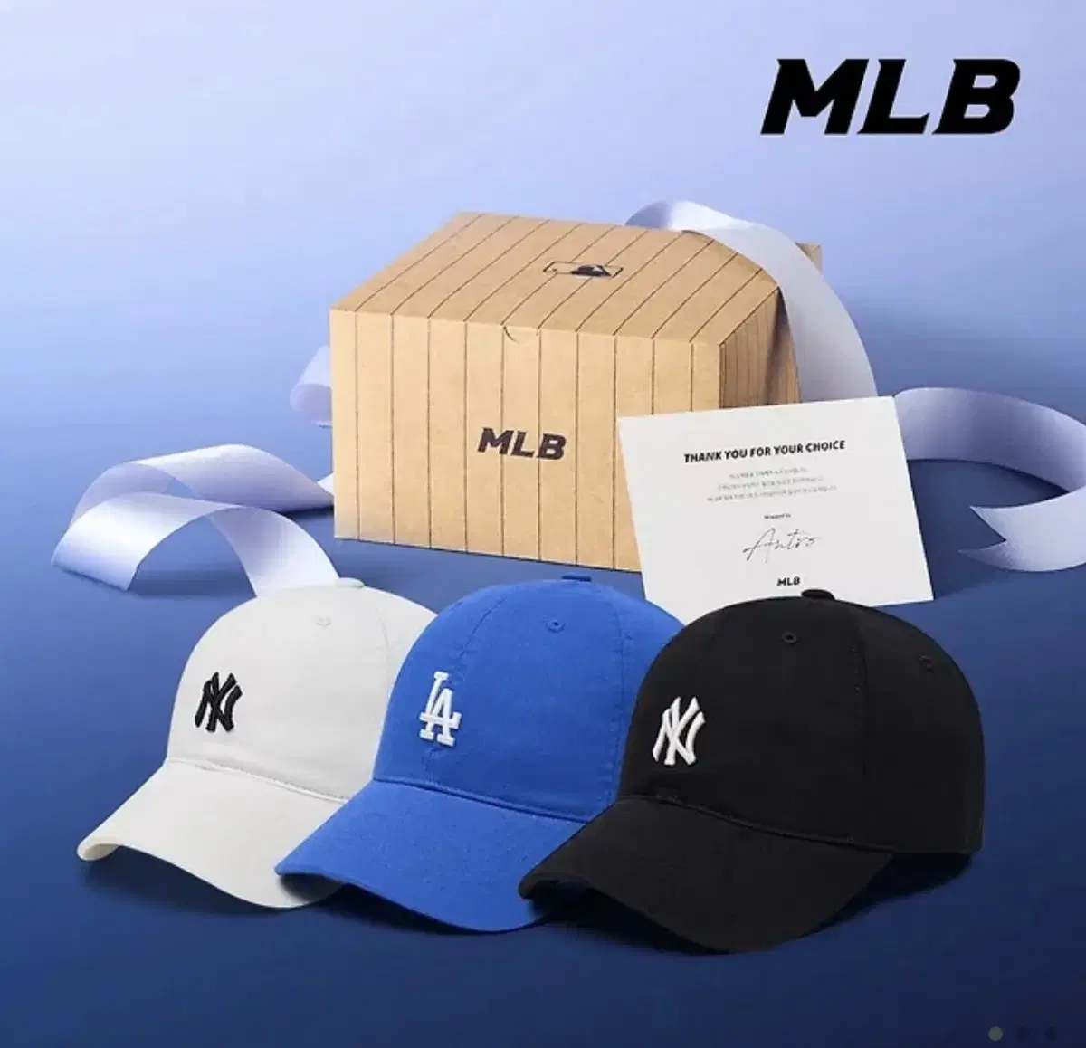 MLB 루키 언스트럭쳐 볼캡 모자 (선물포장)