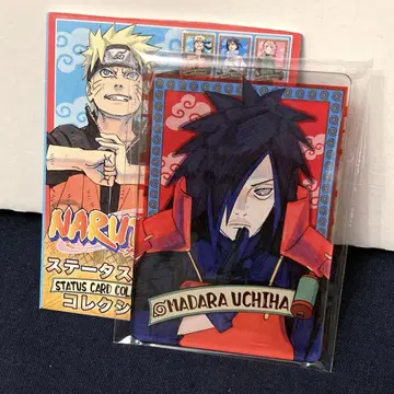 NARUTO 나루토 우치하 마다라 스탯 카드 점프샵