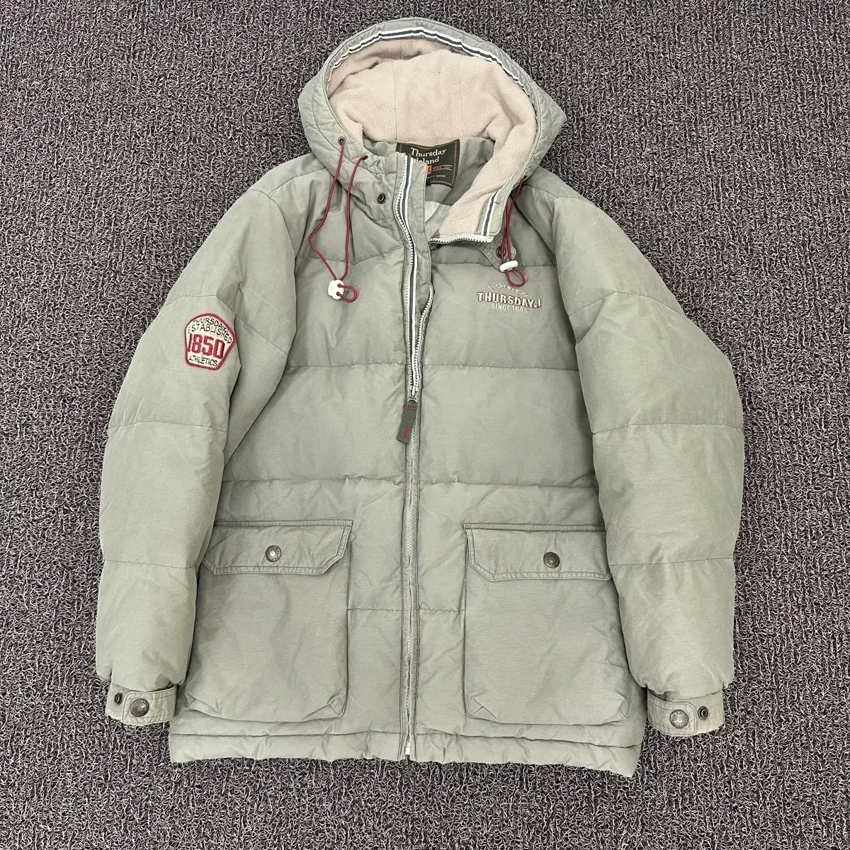 Thousand Island Khaki Hooded Padded 95(M)