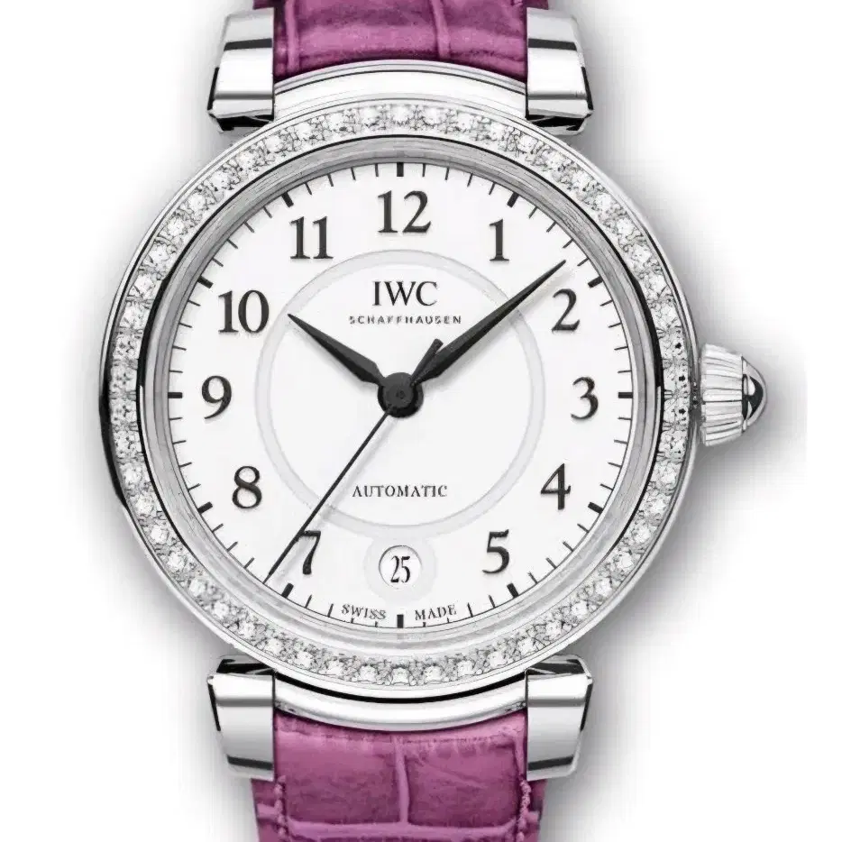 iwc 다빈치 36  베젤다이아 여성용 팝니다 iw458308