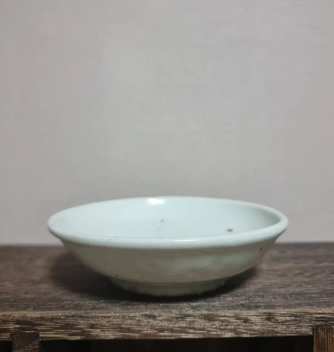 Antique Art Object Late Joseon Dynasty Gyeonggi-do Gwangju Bunwon Joseon White Porcelain Plate