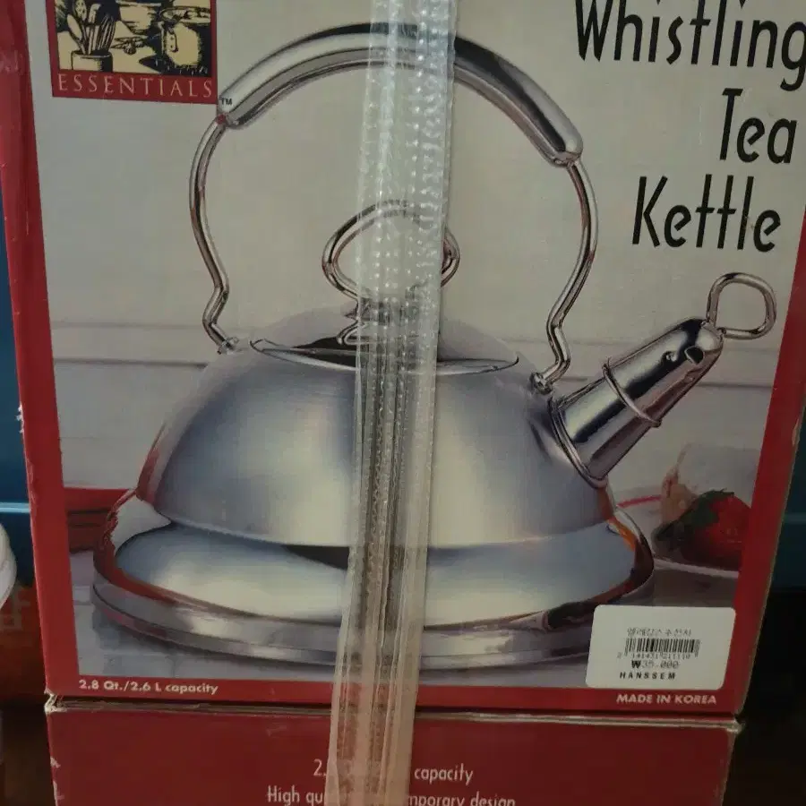 whistling tea kettle 휘파람 주전자 미개봉 새상품