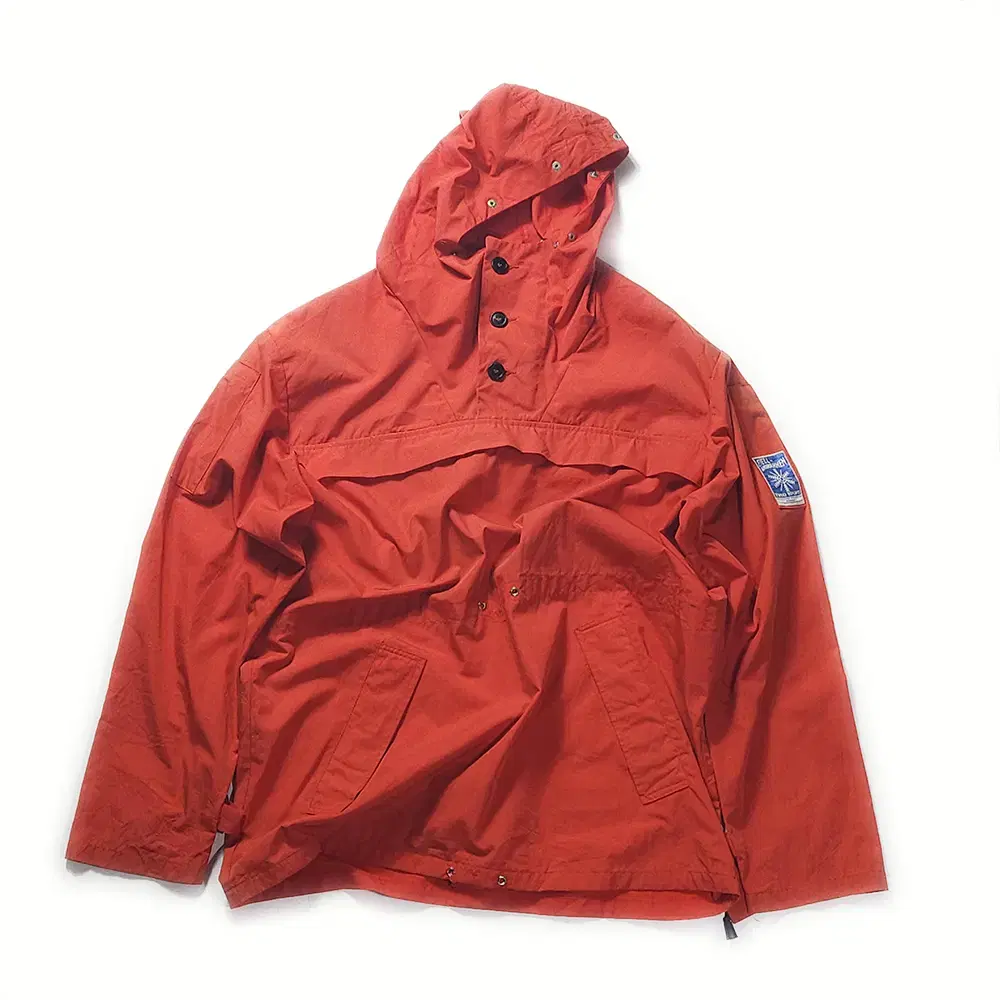 80s Vintage Anorak Cotton Ski Jacket