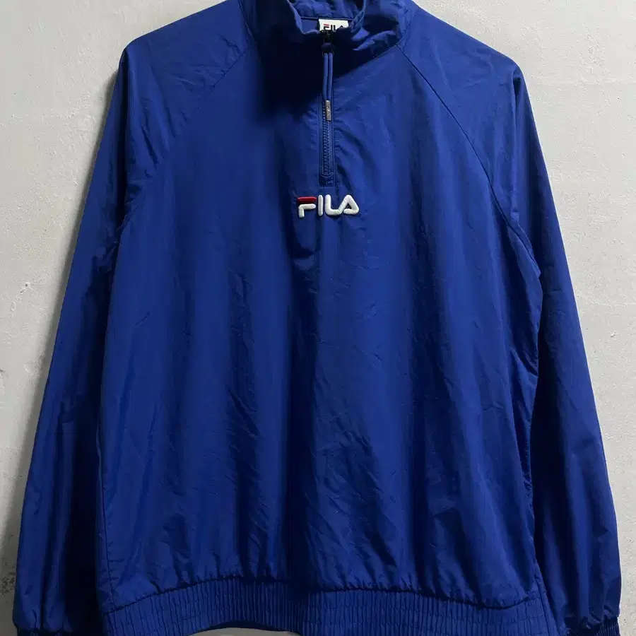 95 FILA 휠라 나일론 루즈핏 반집업 아노락 상의 정품