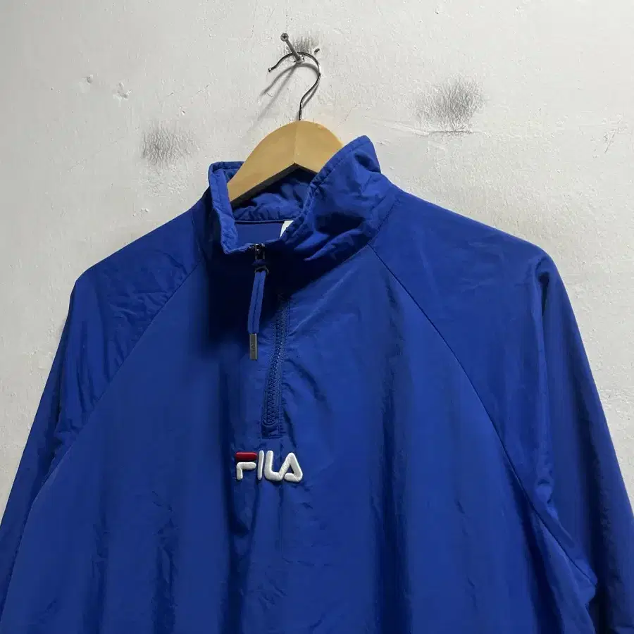 95 FILA 휠라 나일론 루즈핏 반집업 아노락 상의 정품