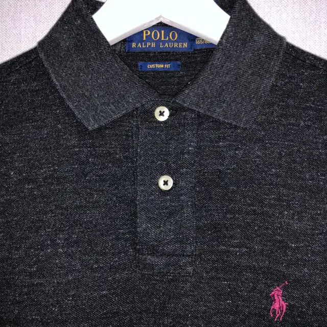 Polo Ralph Lauren 커스텀 핏 긴팔 카라 티셔츠 (XS)