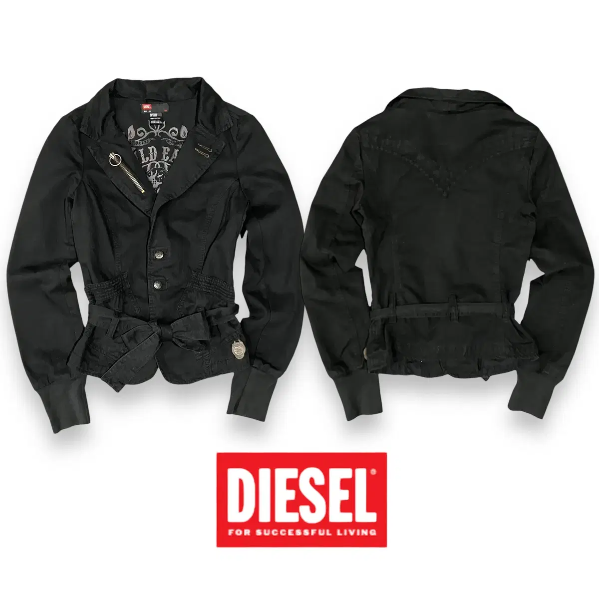 Diesel Punk Velcro Jacket