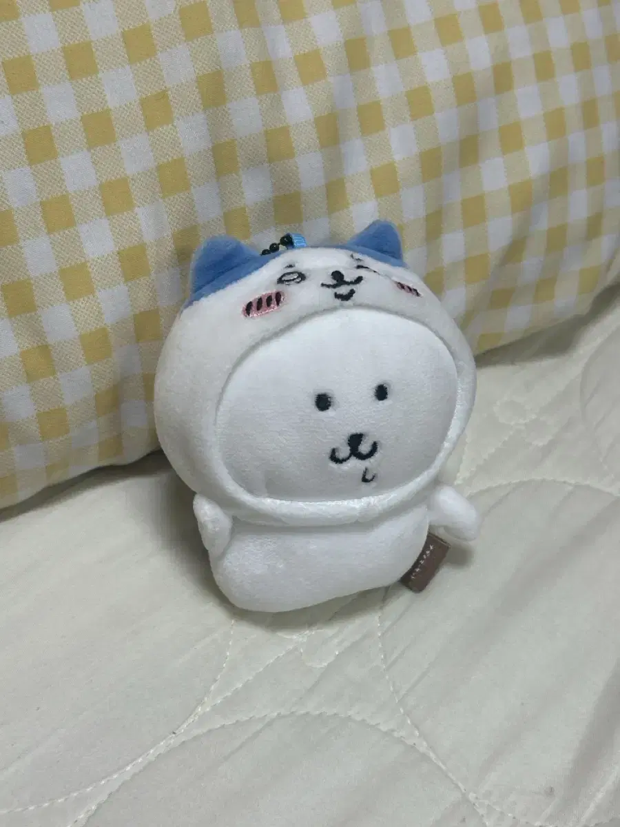 하치와레 탈을 쓴 침 농담곰 모몽가 치이카와 농담곰 하치와레 10cm