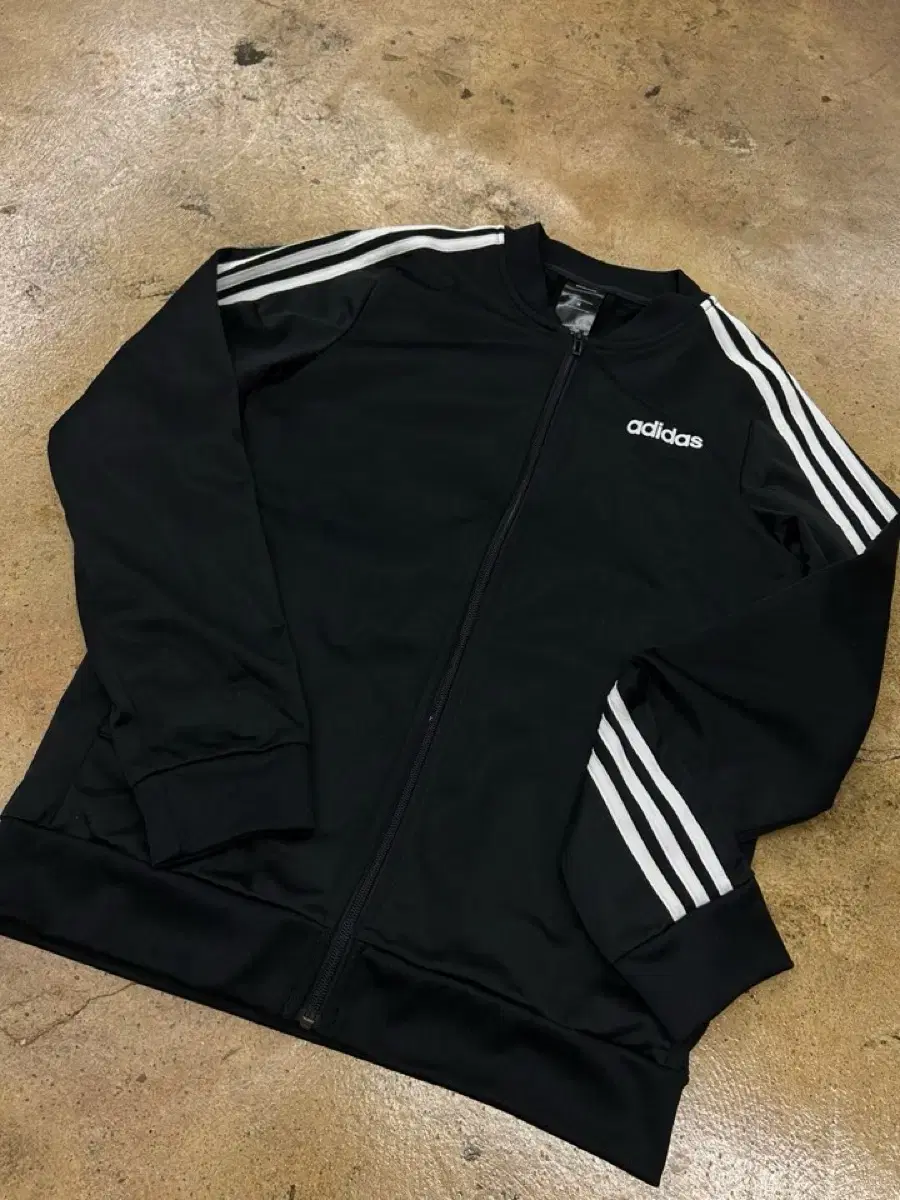 (Genuine/M) adidas TrackTop Jersey Black