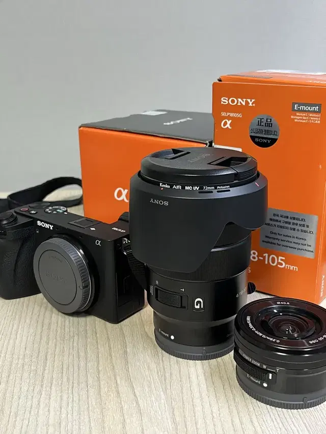 Sony a6700 미러리스 카메라 + 렌즈 2개