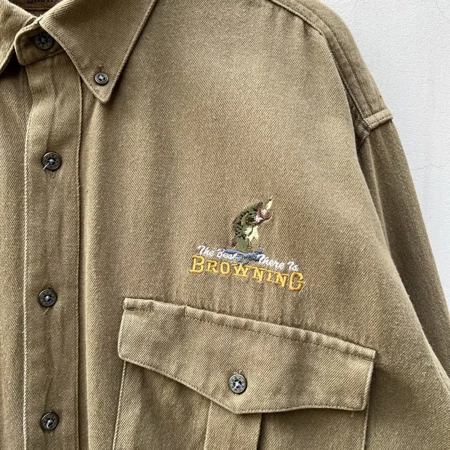 VINTAGE BROWNING HUNTING SHIRT 빈티지워크셔츠