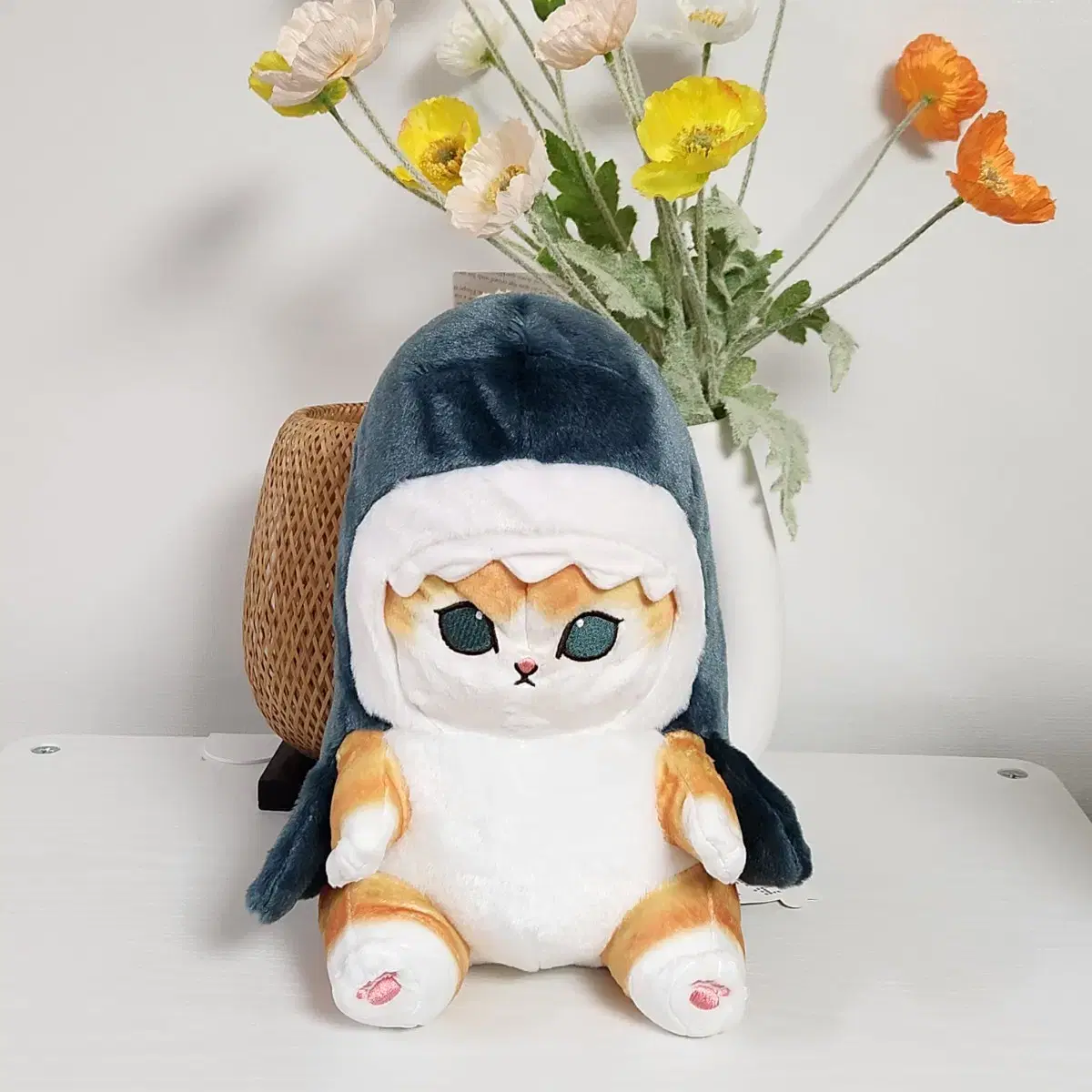 [새상품] 상어 냥이 상어 고양이 27cm 인형