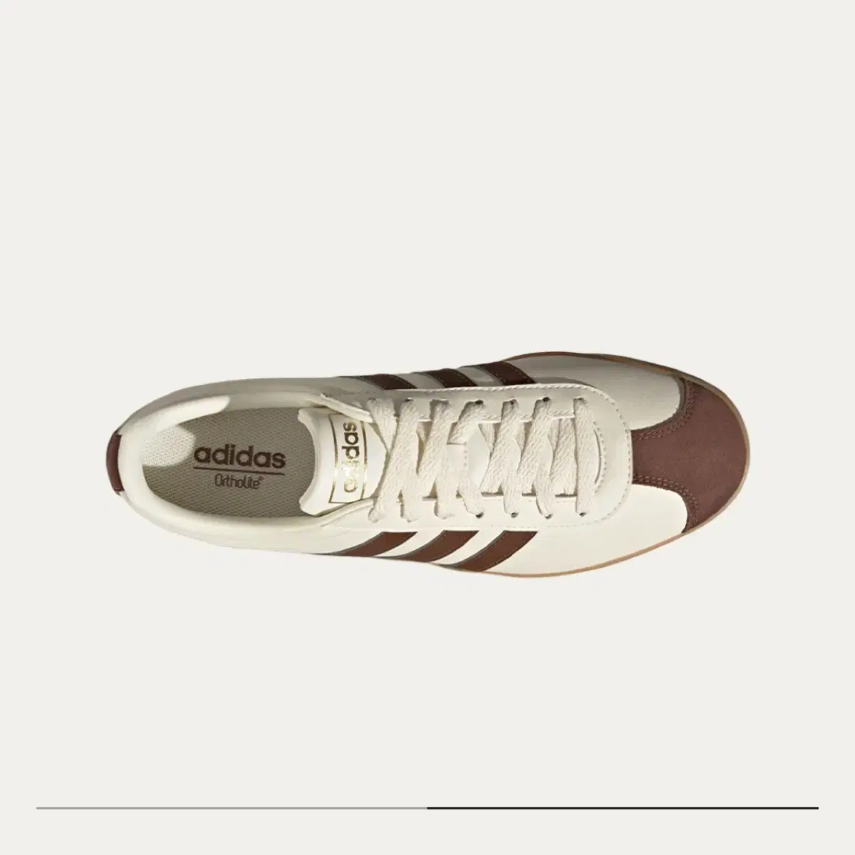 아디다스 Adidas VL Court 2.0 Cream Brown 신발