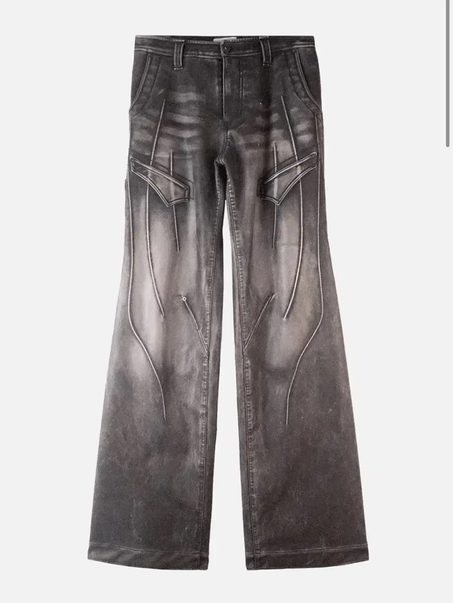 에이시네틱스 SWAMP FAUX LEATHER PANTS