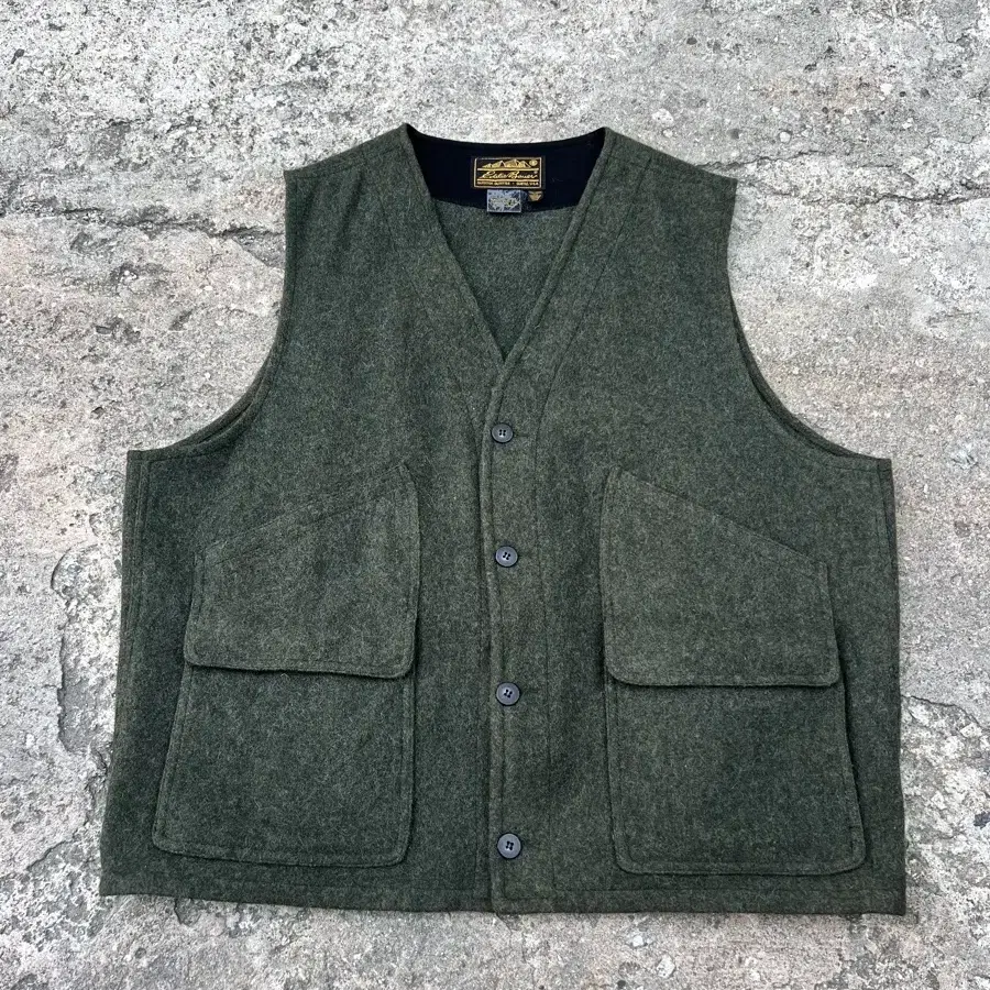 1990s EDDIE BAUER USA MADE 울베스트 빈티지조끼