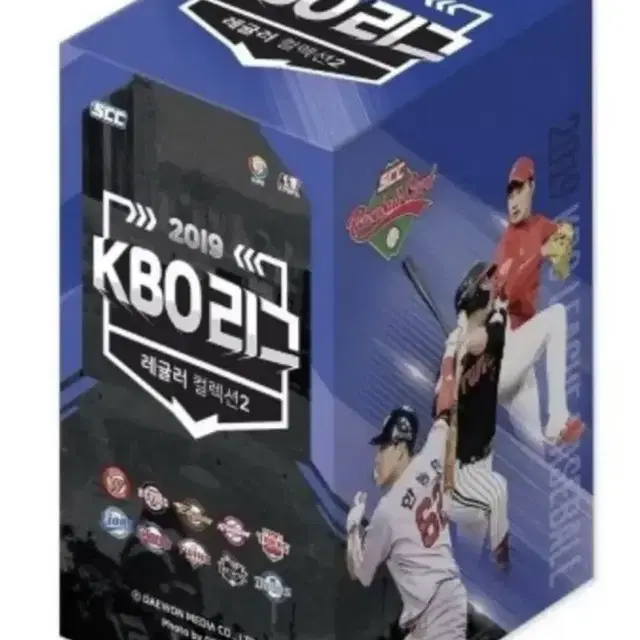 2019 SCC KBO 프로야구 레귤러 미개봉 1박스