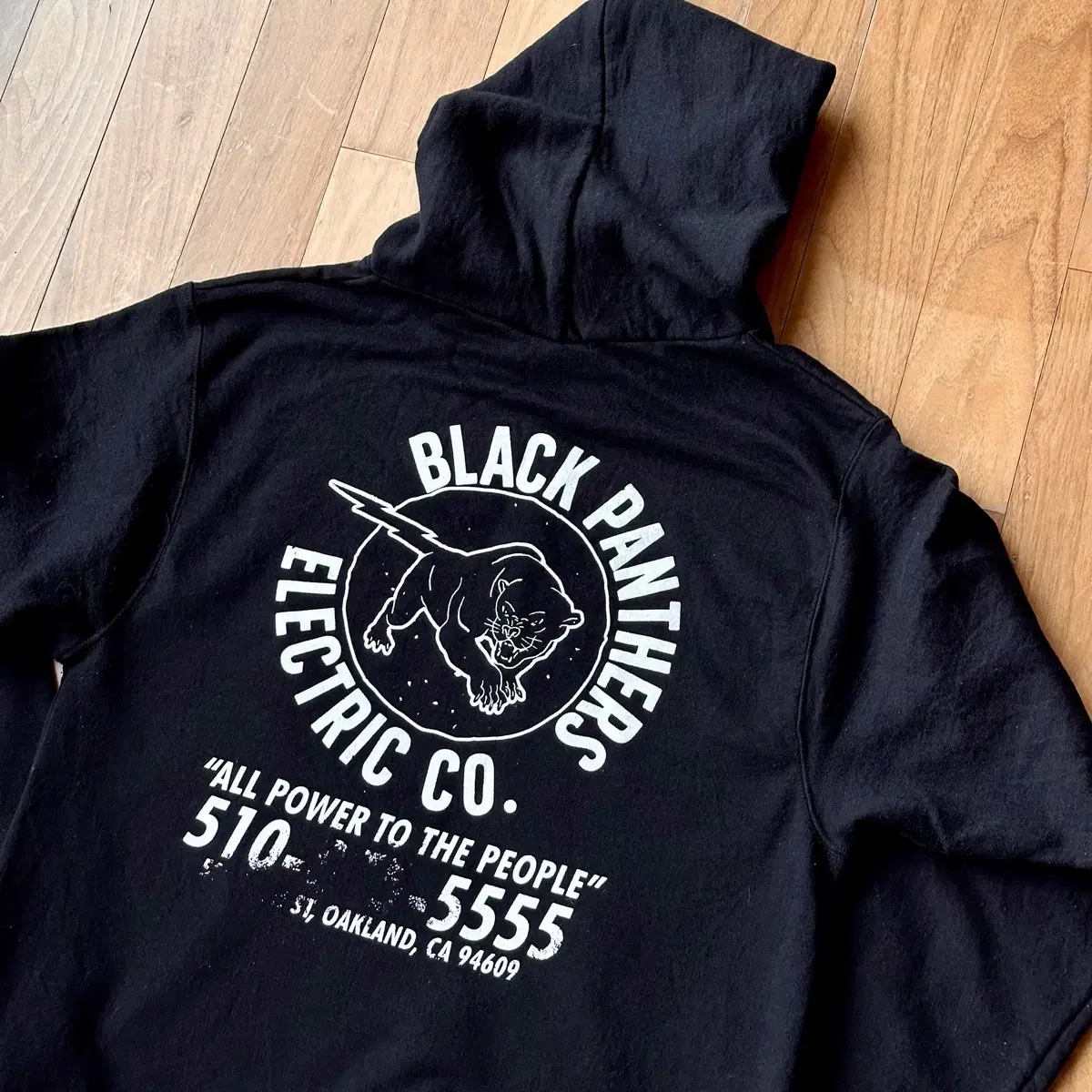 Black Panther Black Hoodie Size 95-100