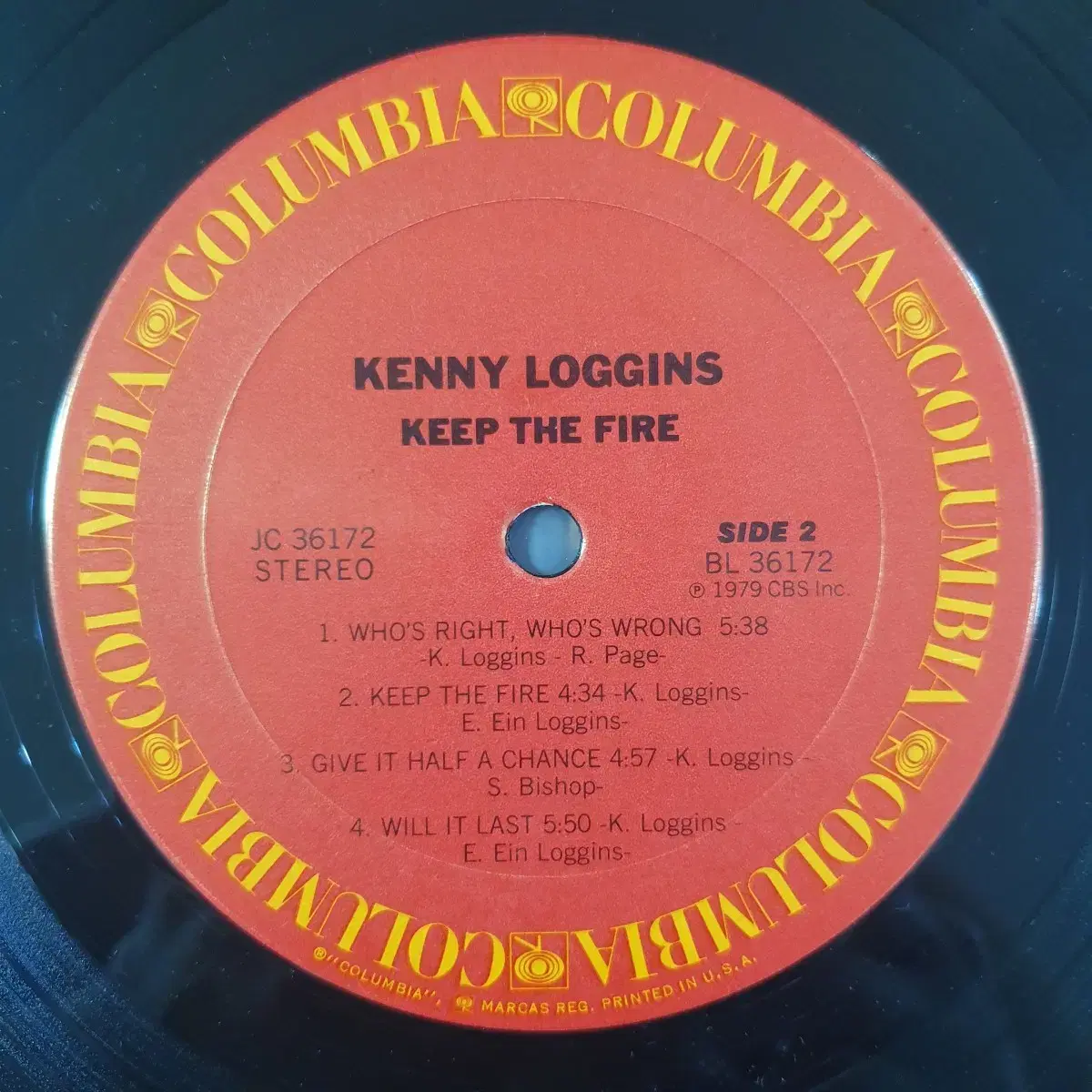 (미국초반/LP) Kenny Loggins - Keep thr Fire