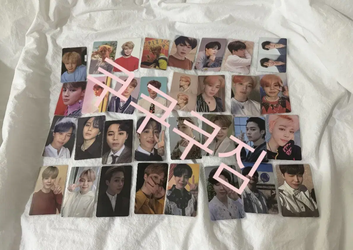 bangtan jimin photocard debol bulk (105 total)