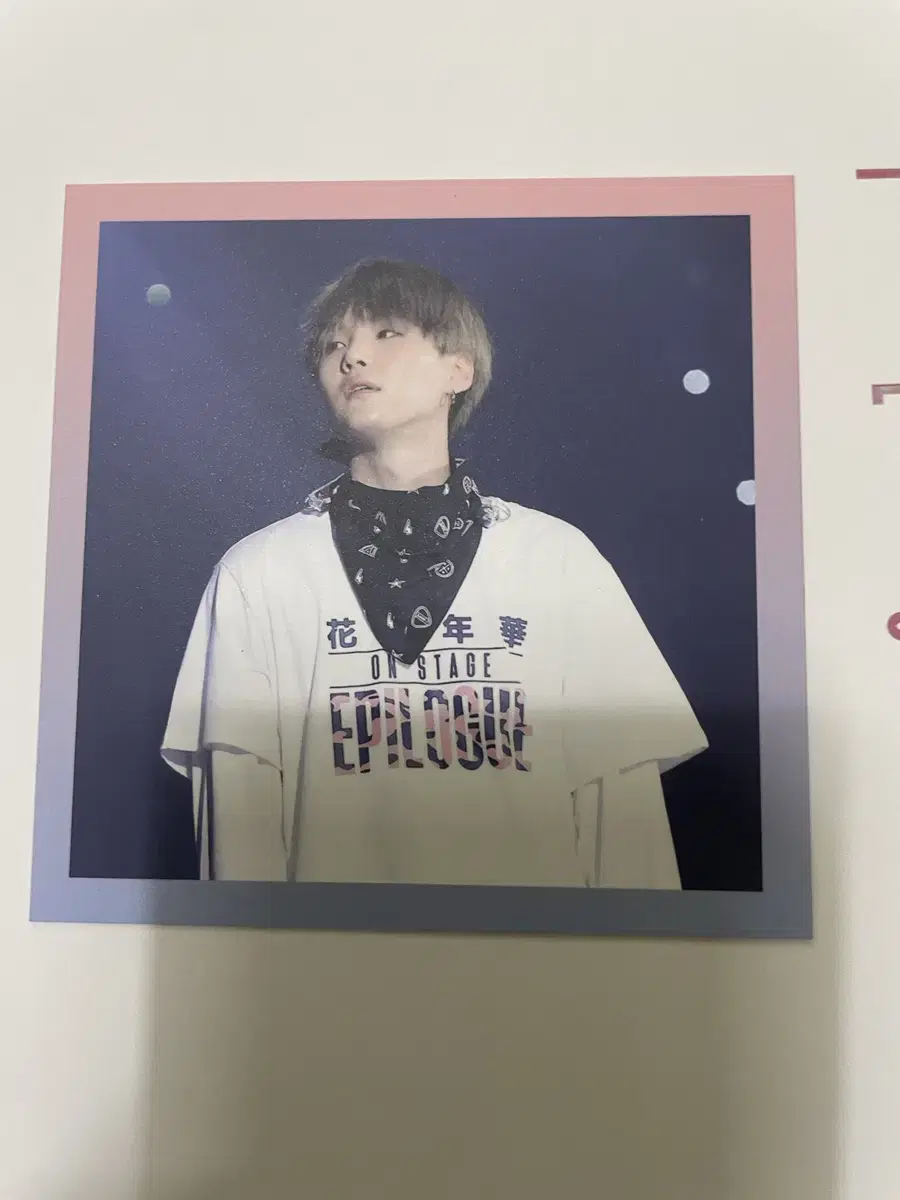 Bangtan BTS Hwaepil DVD suga Full set with SUGA yoon photocard