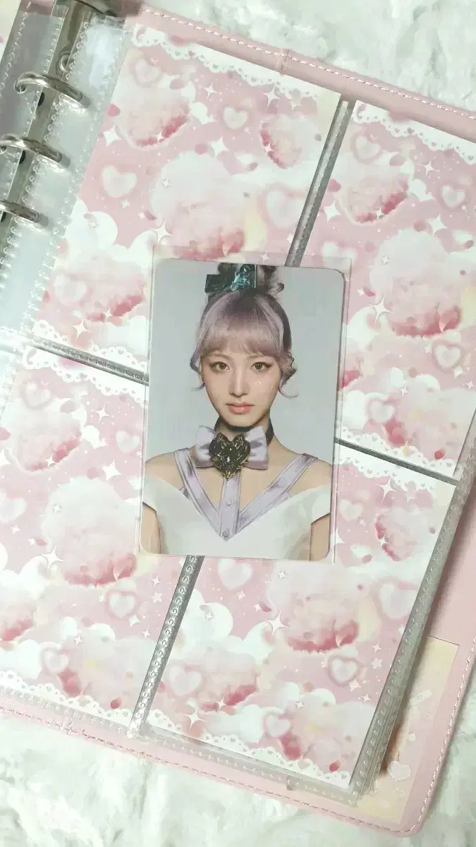 ive liz switch minnie pop up photocard holder photocard wts