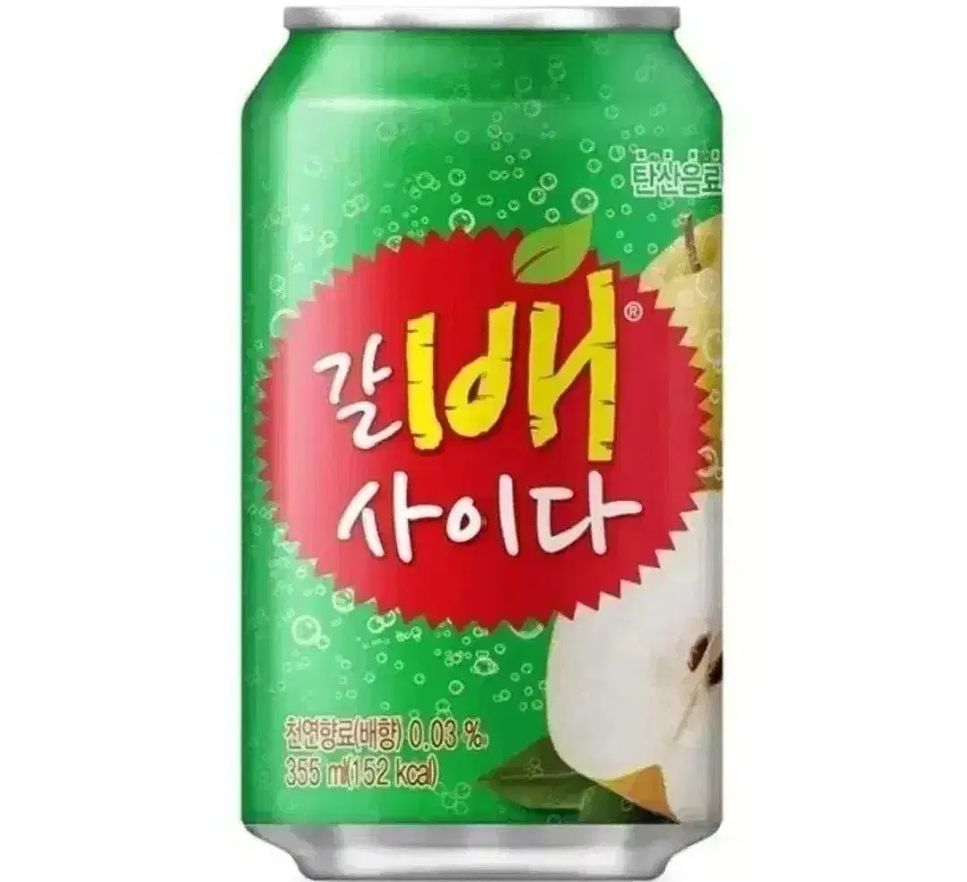 갈배사이다 355ml 24개 갈아만든배