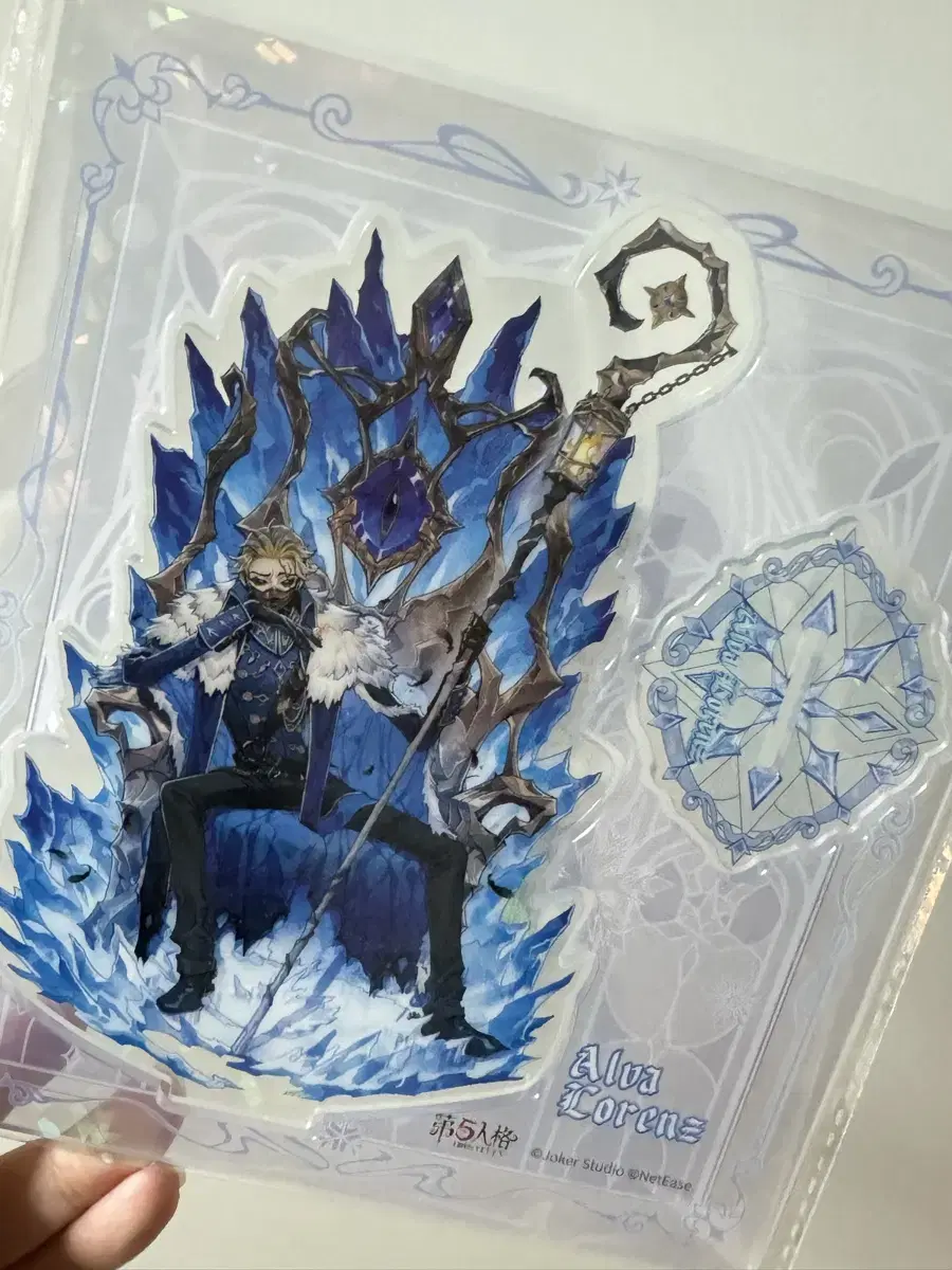 5th Person Winter Wonderland Hermit Acrylic Stand