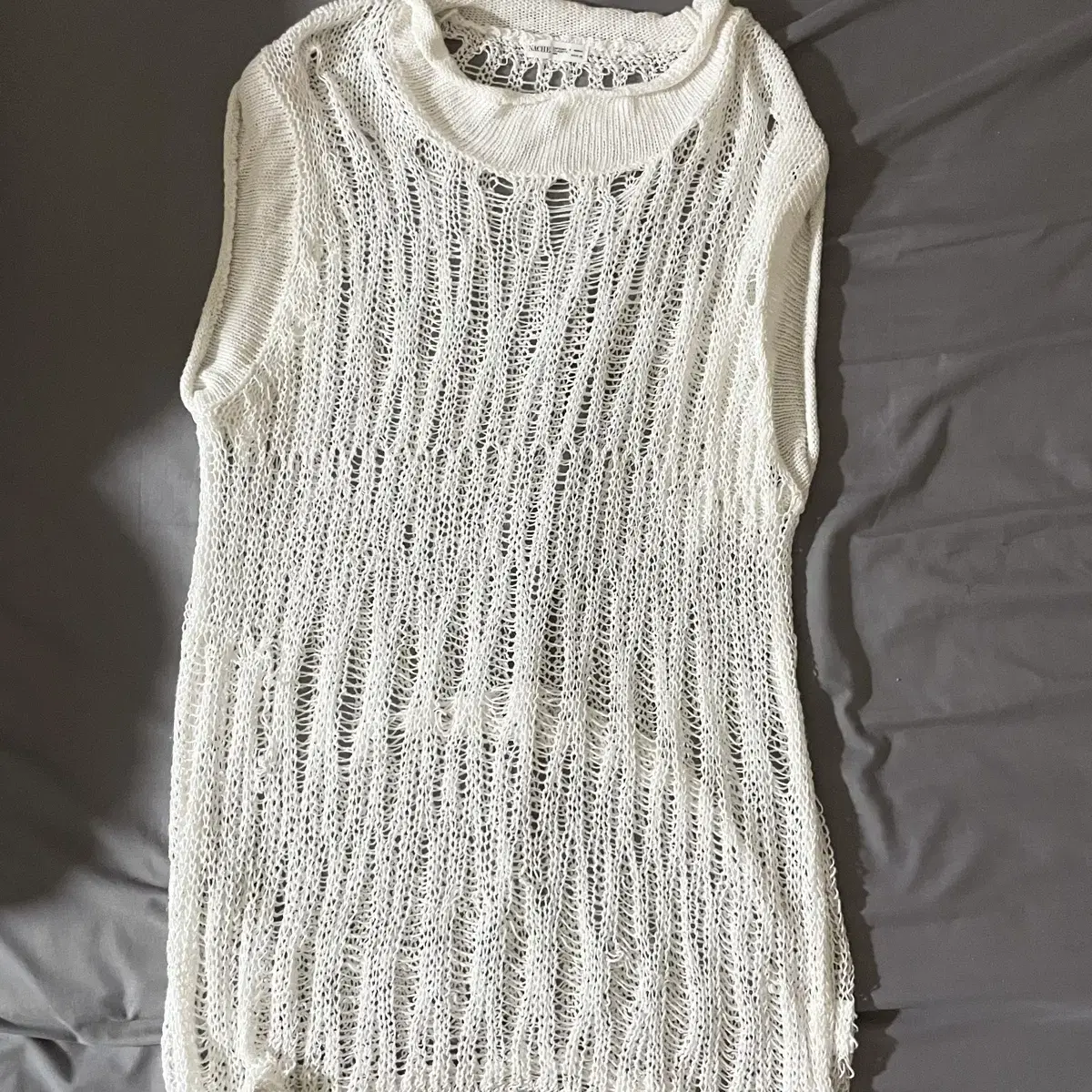 나체 니트 베스트 SPARSE KNIT VEST